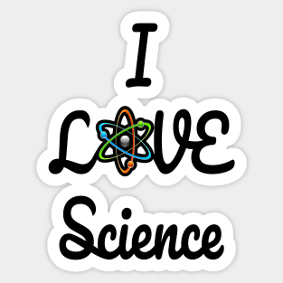 I love science Sticker